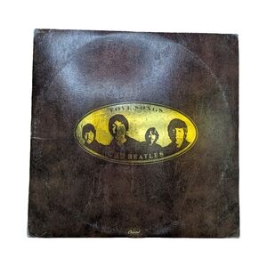 The Beatles Love Songs Vinyl Record Double LP With Lyrics Book
